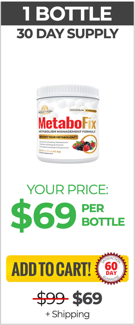 MetaboFix Pricing 1